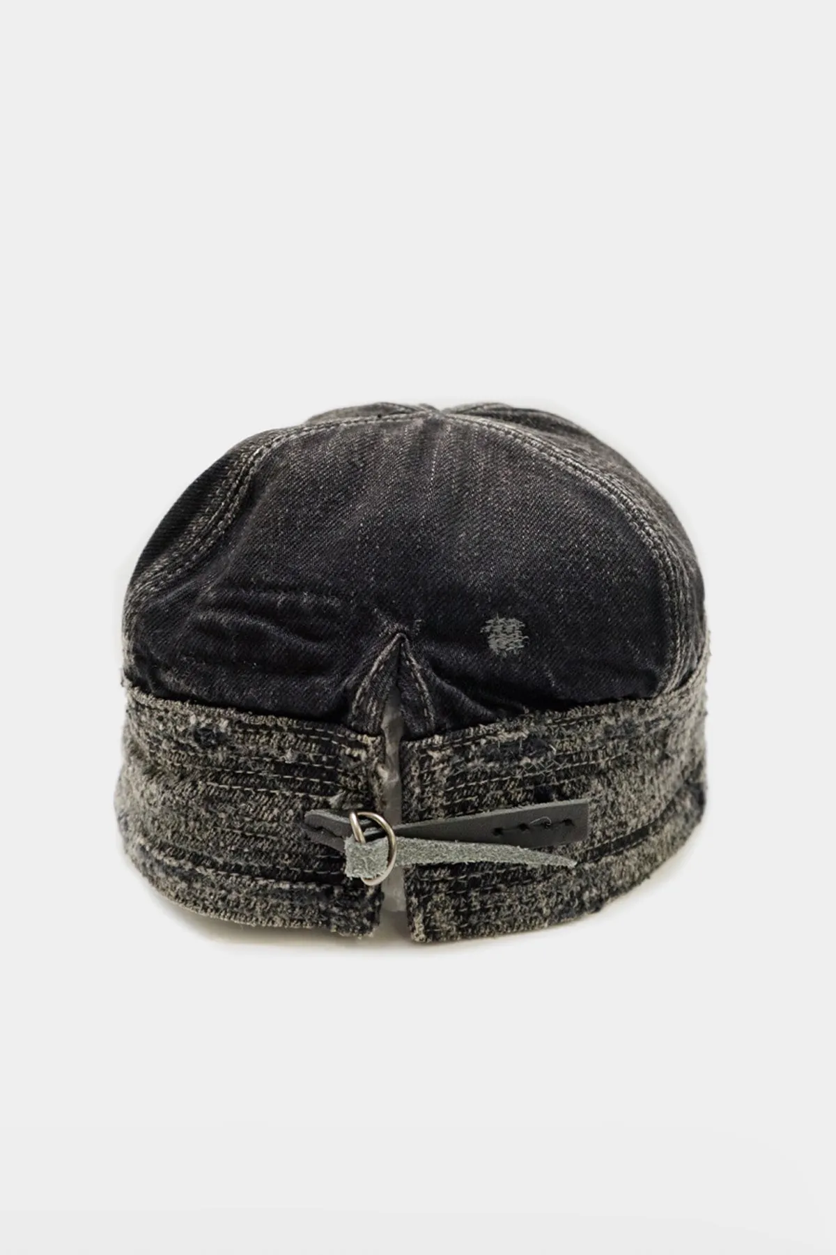 11.5oz BLKxBLK Denim The Old Man And The Sea Cap (Crash Remake)