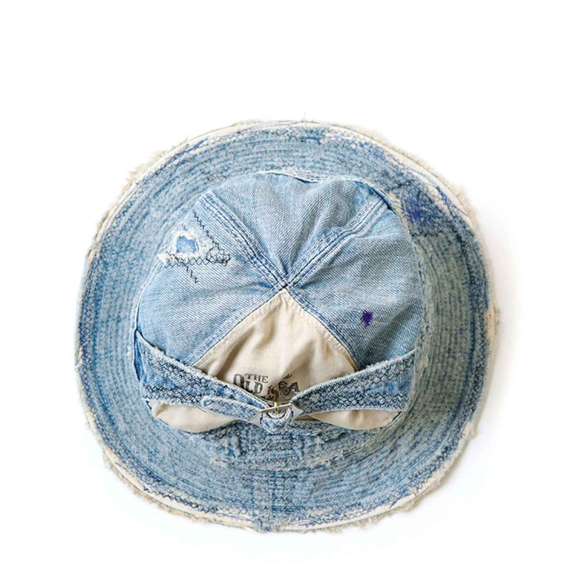 11.5OZ DENIM THE OLD MAN AND THE SEA HAT (CRASH REMAKE)