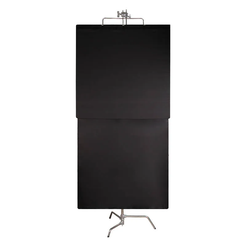 120x120cm 4'x4' Black Floppy Cutter Gobo Flag Panel