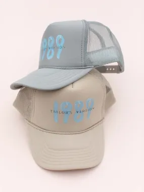 1989 Taylor's Version Foam Mesh Trucker Hat Tan