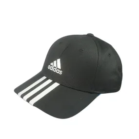 3-Stripes Cotton Twill Baseball Cap