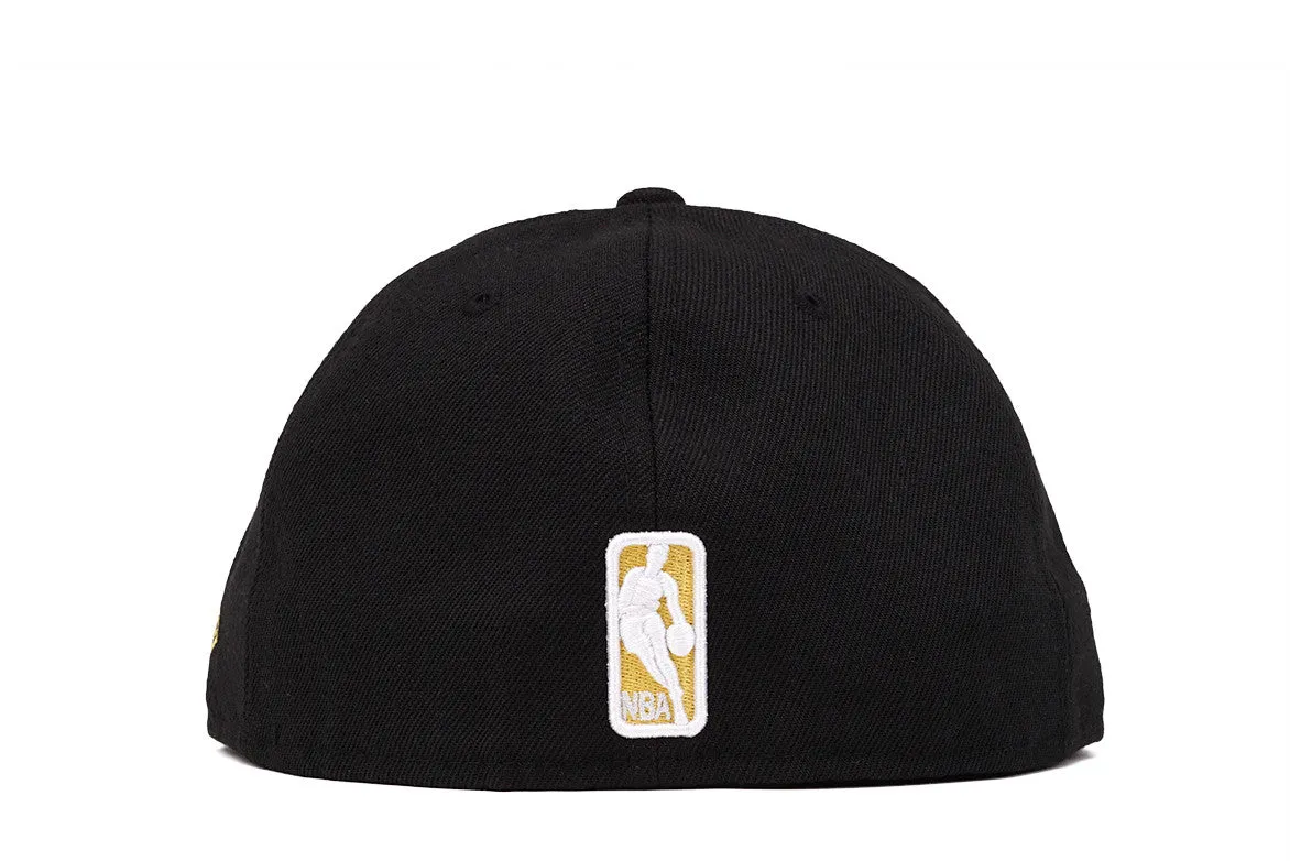 5950 WARRIORS FITTED HAT - BLACK