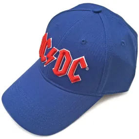 AC/DC Unisex Baseball Cap - Red Logo