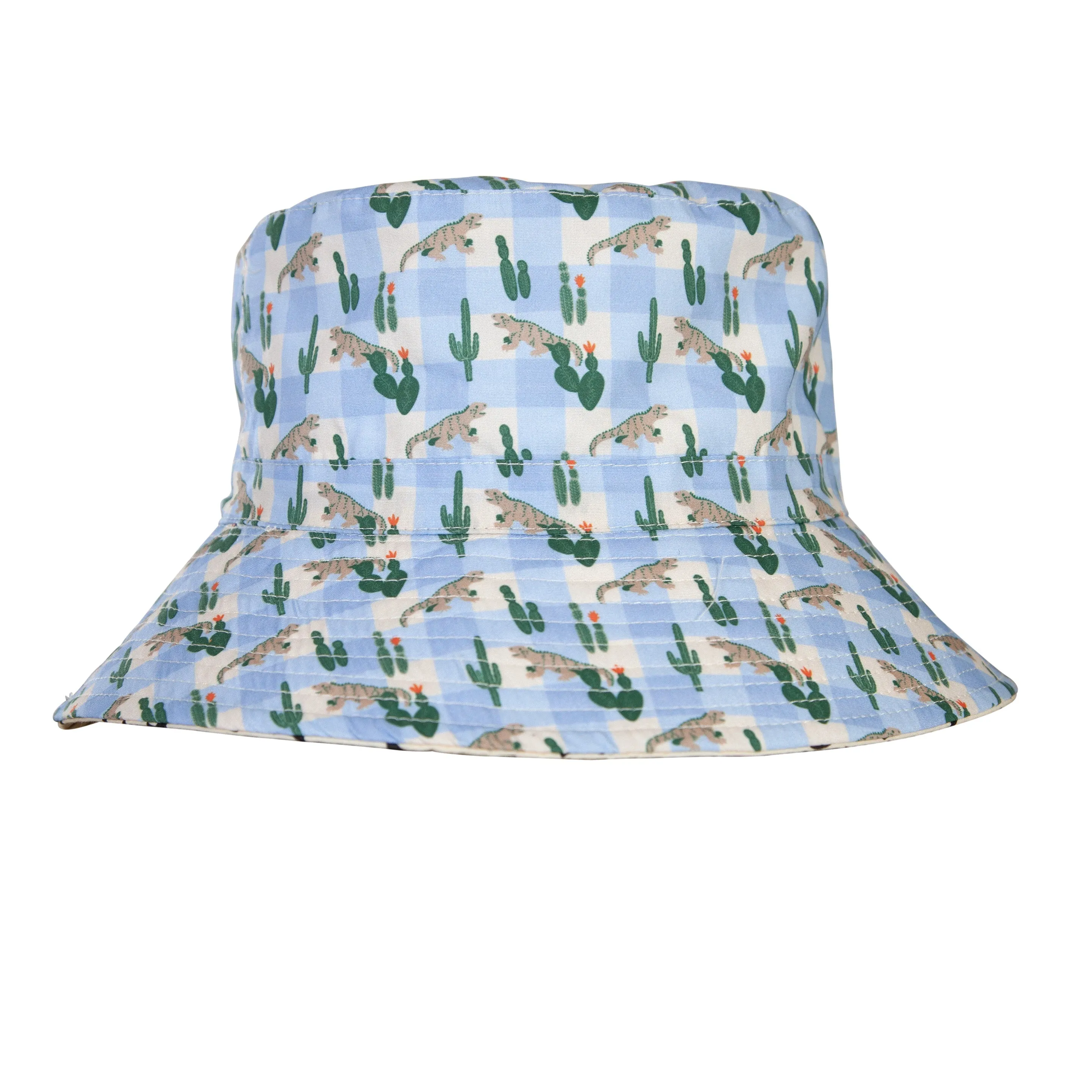 Acorn Wide Brim Bucket Hat - Kimono Dragon