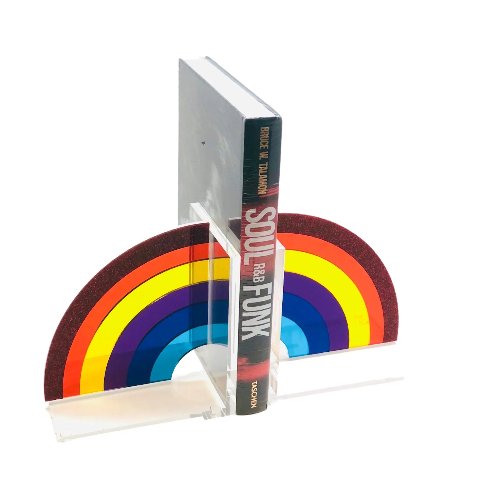 Acrylic Rainbow Bookends