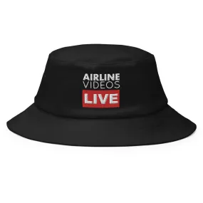 Airline Videos Live Old School Bucket Hat