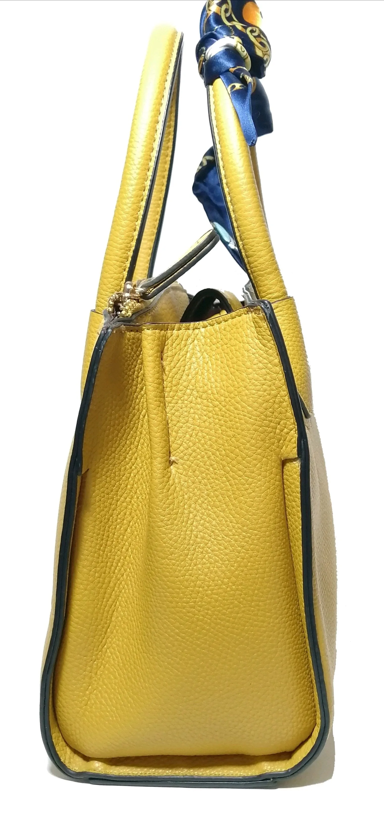 ALDO Mustard Yellow Scarf Tote | Gently Used |