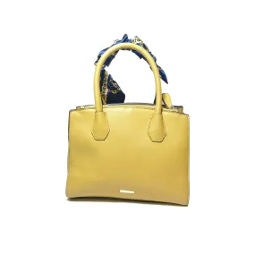 ALDO Mustard Yellow Scarf Tote | Gently Used |