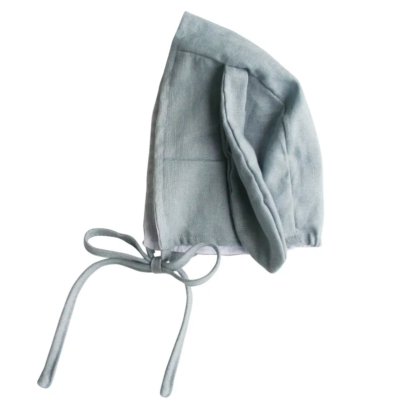 Alimrose - Bobby Bunny Bonnet Grey Linen