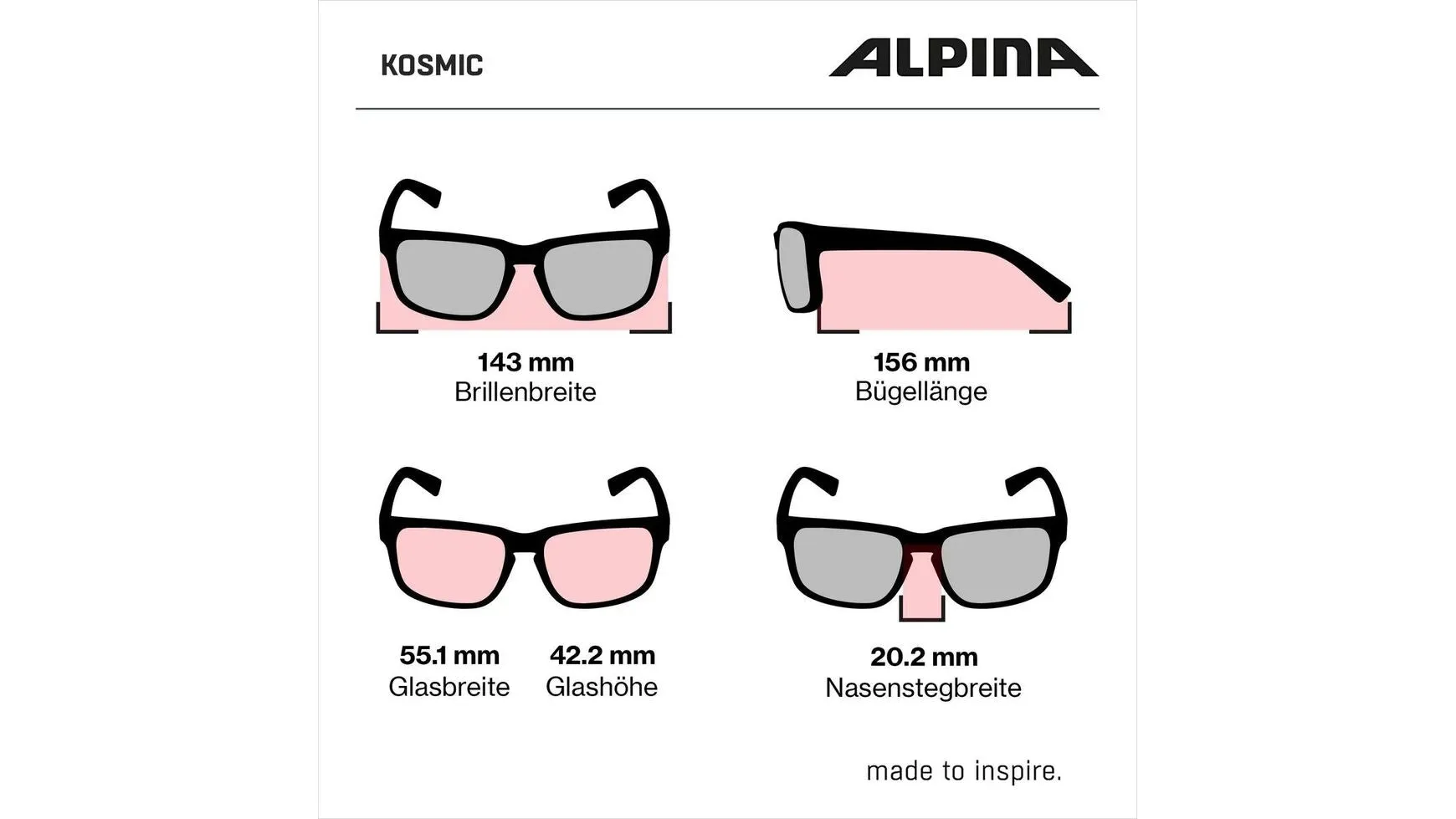 Alpina Kosmic Fahrradbrille