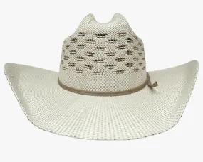 American Hat Makers Ranger Cattleman Straw Cream Cowboy Hat