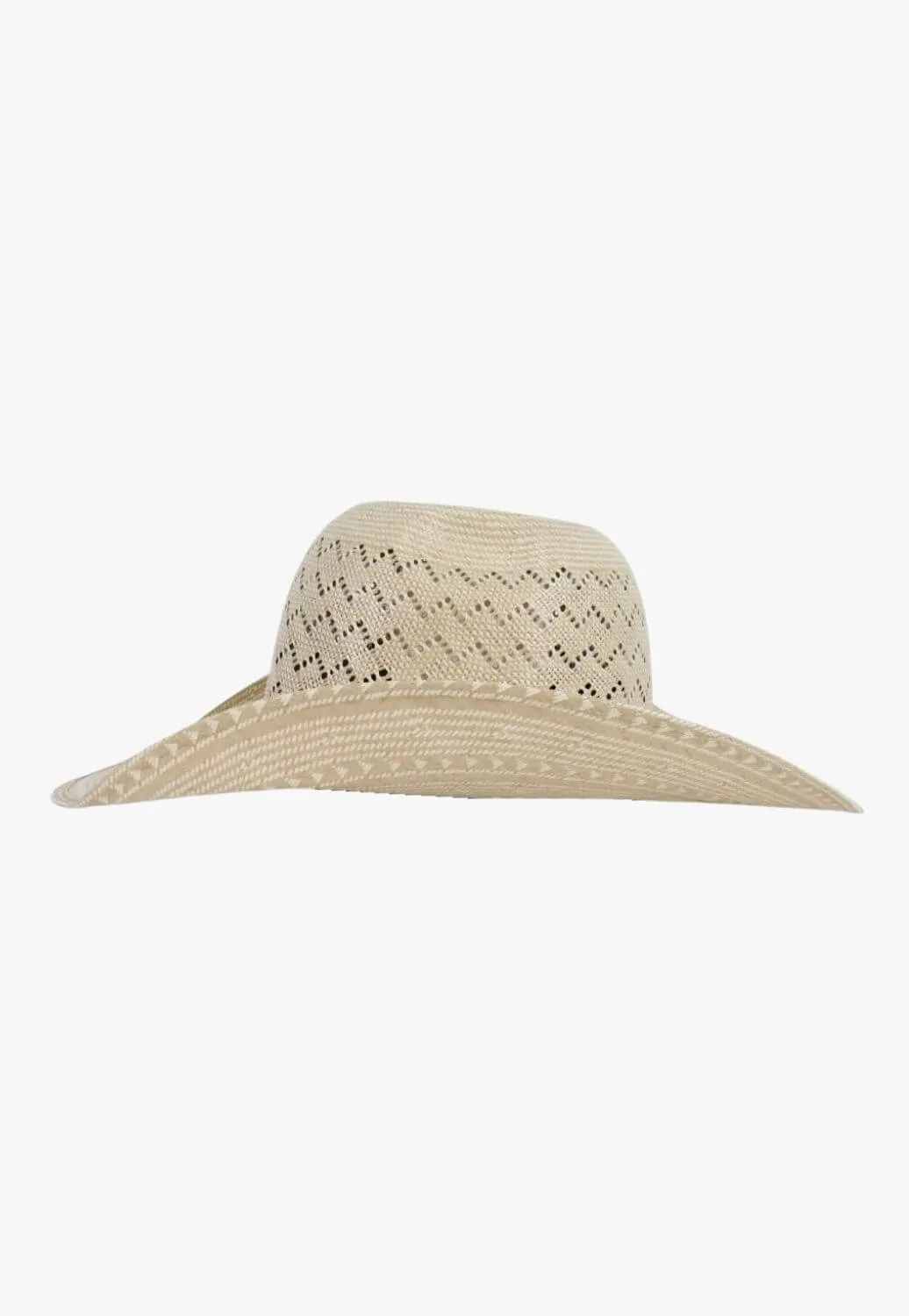 American Hat Straw CHL Crown Hat