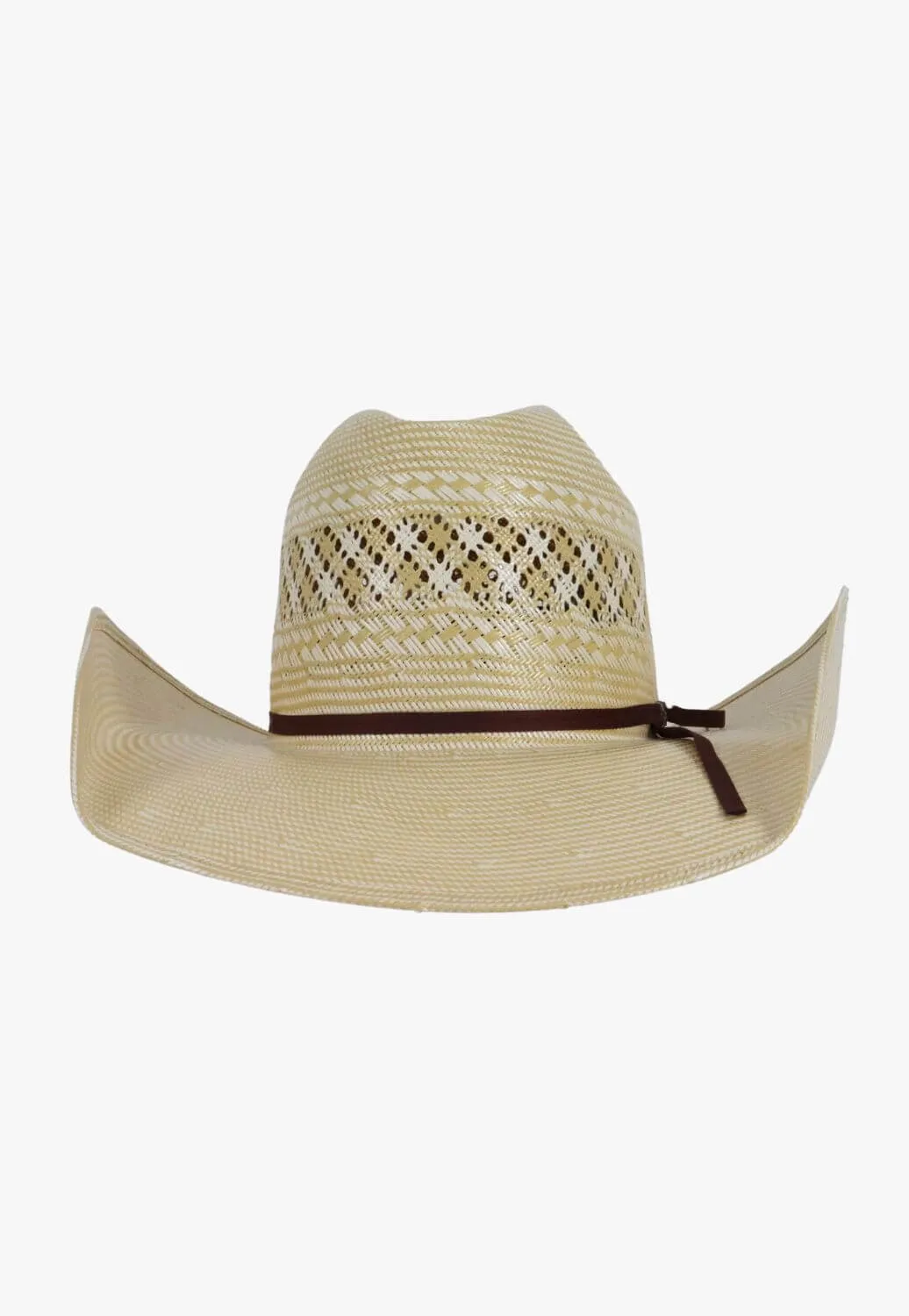 American Hat Straw MINN Crown