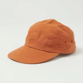 Anonymous Ism French Linen Kyoto Cap - Orange