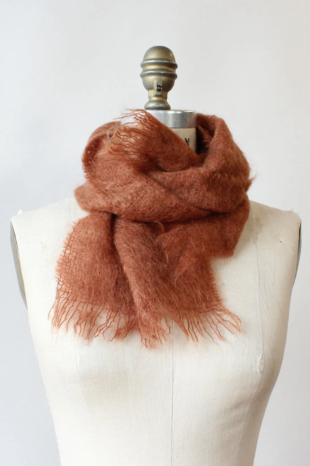 Apple Cider Mohair Scarf