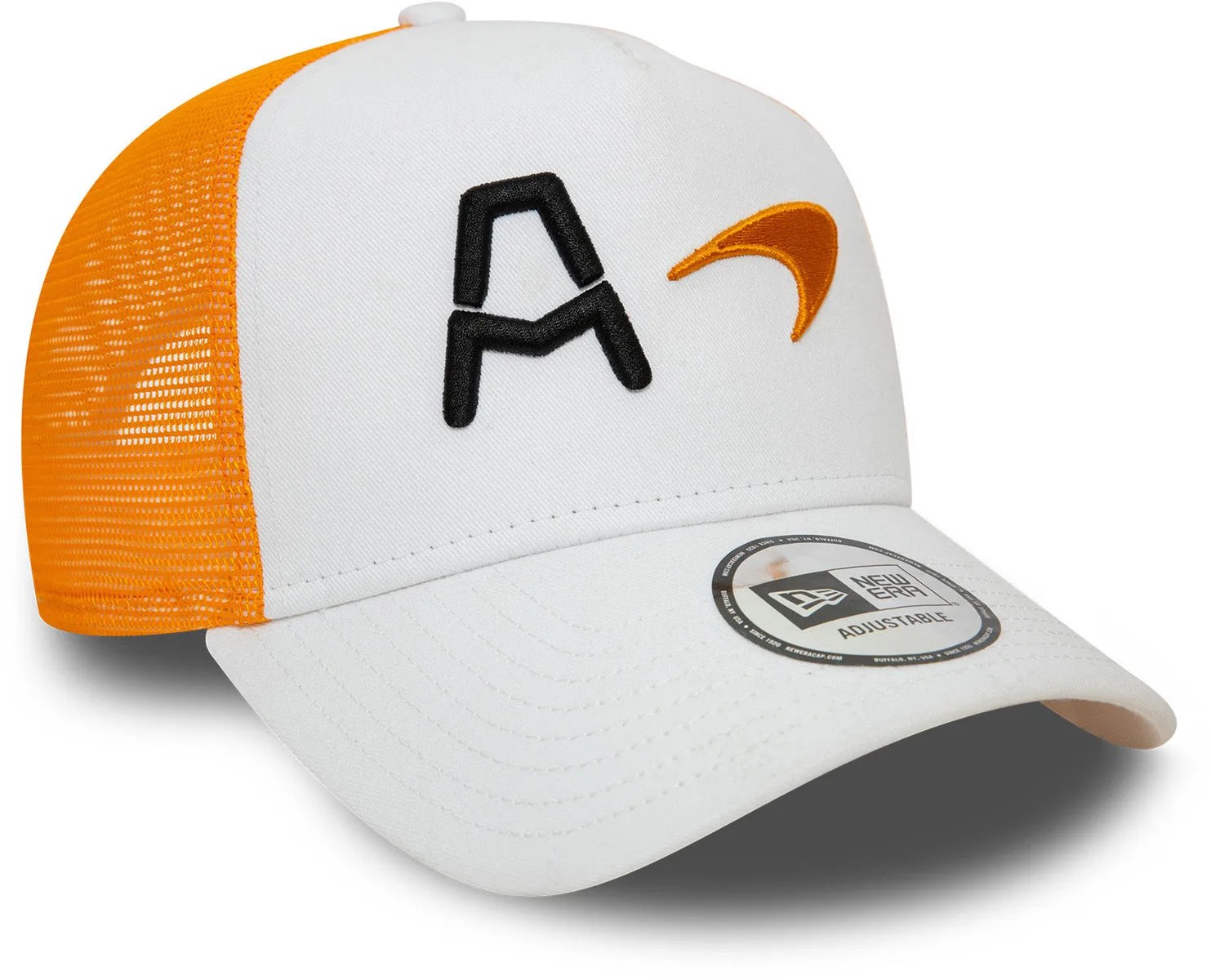 Arrow McLaren Indy Car New Era Essentials E-Frame Trucker Cap