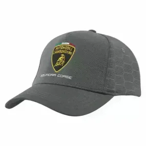 Automobili Lamborghini Squadra Corse Travel Hat - Blue/Gray/Orange