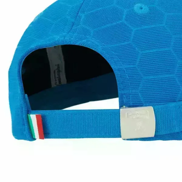 Automobili Lamborghini Squadra Corse Travel Hat - Blue/Gray/Orange