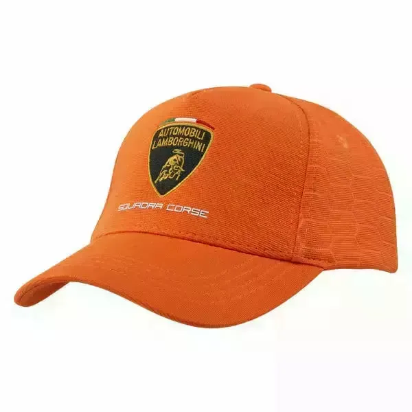 Automobili Lamborghini Squadra Corse Travel Hat - Blue/Gray/Orange