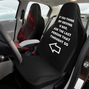 Bad Diving Novelty Car Seat Covers ( left)