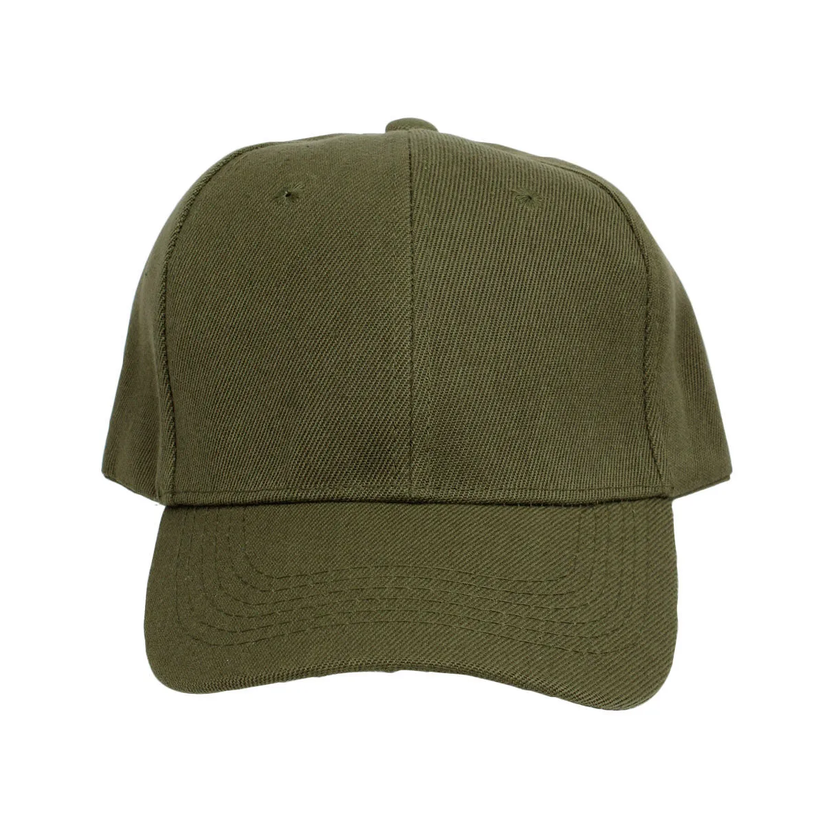 Bad Hair Days Baseball Cap - Olive