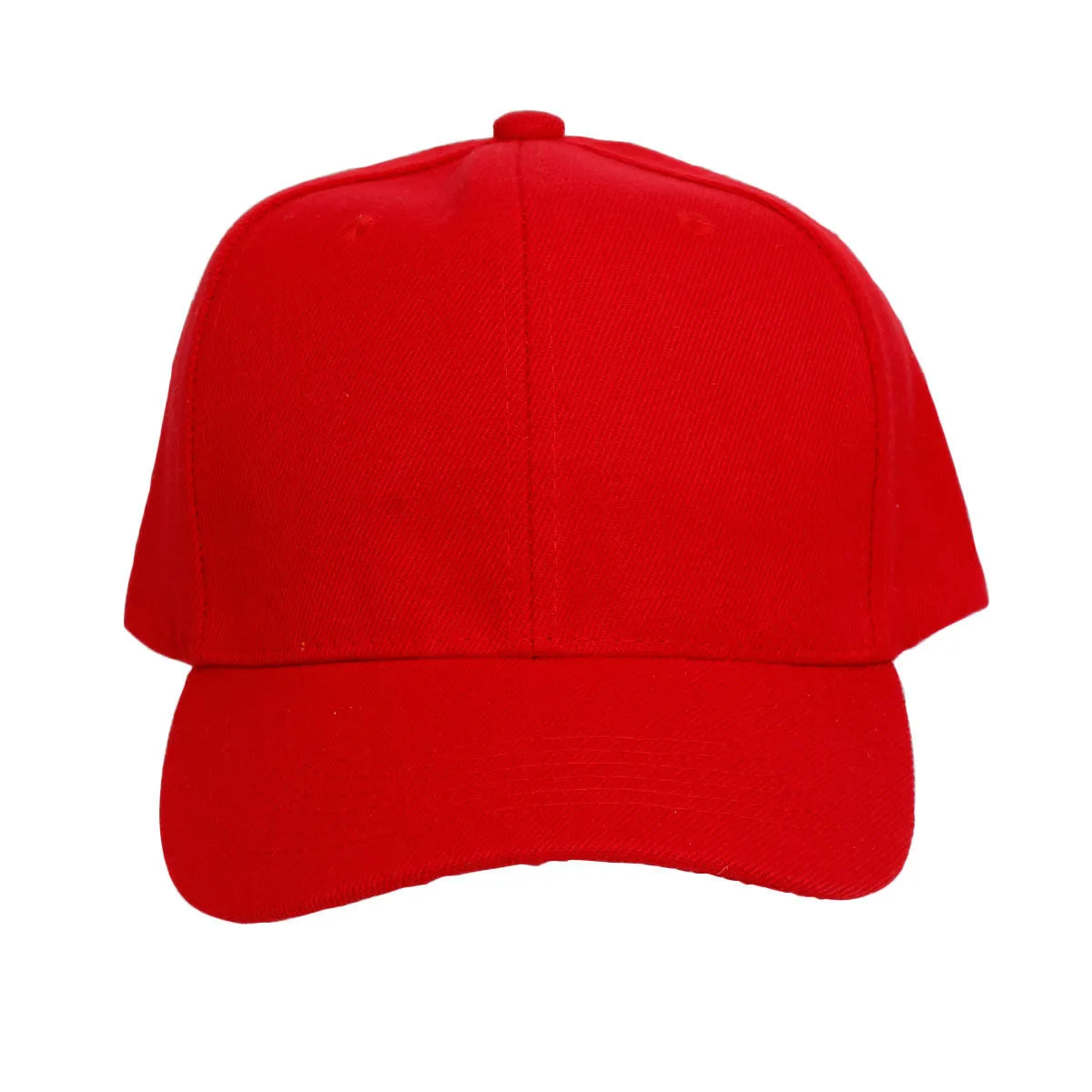 Bad Hair Days Baseball Cap - Red