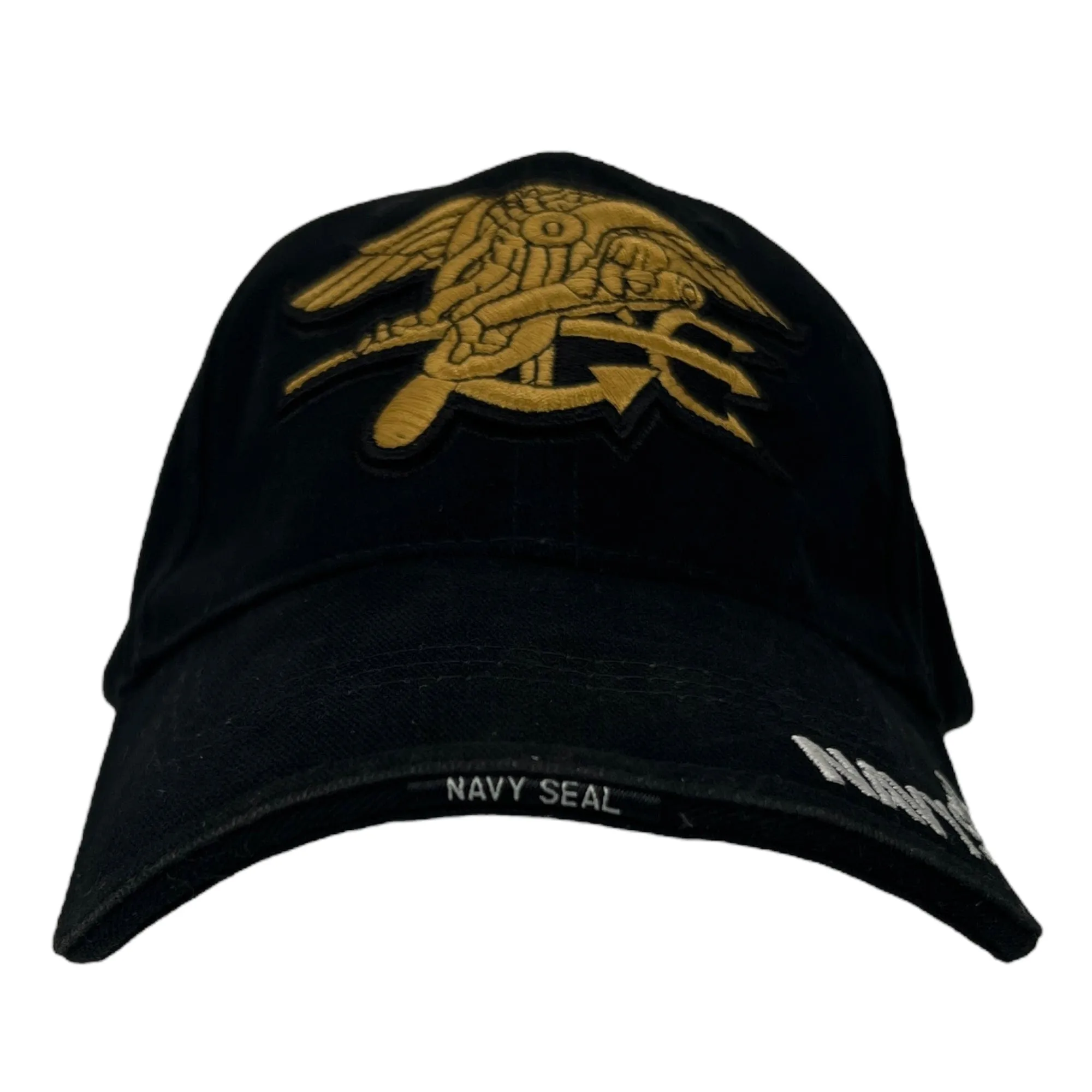 BASEBALL CAP Eagle Crest Official Navy Seal Team - Black & Gold