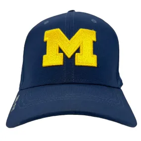 BASEBALL CAP Michigan Wolverines Jumpman - Navy & Yellow New w/Out Tags