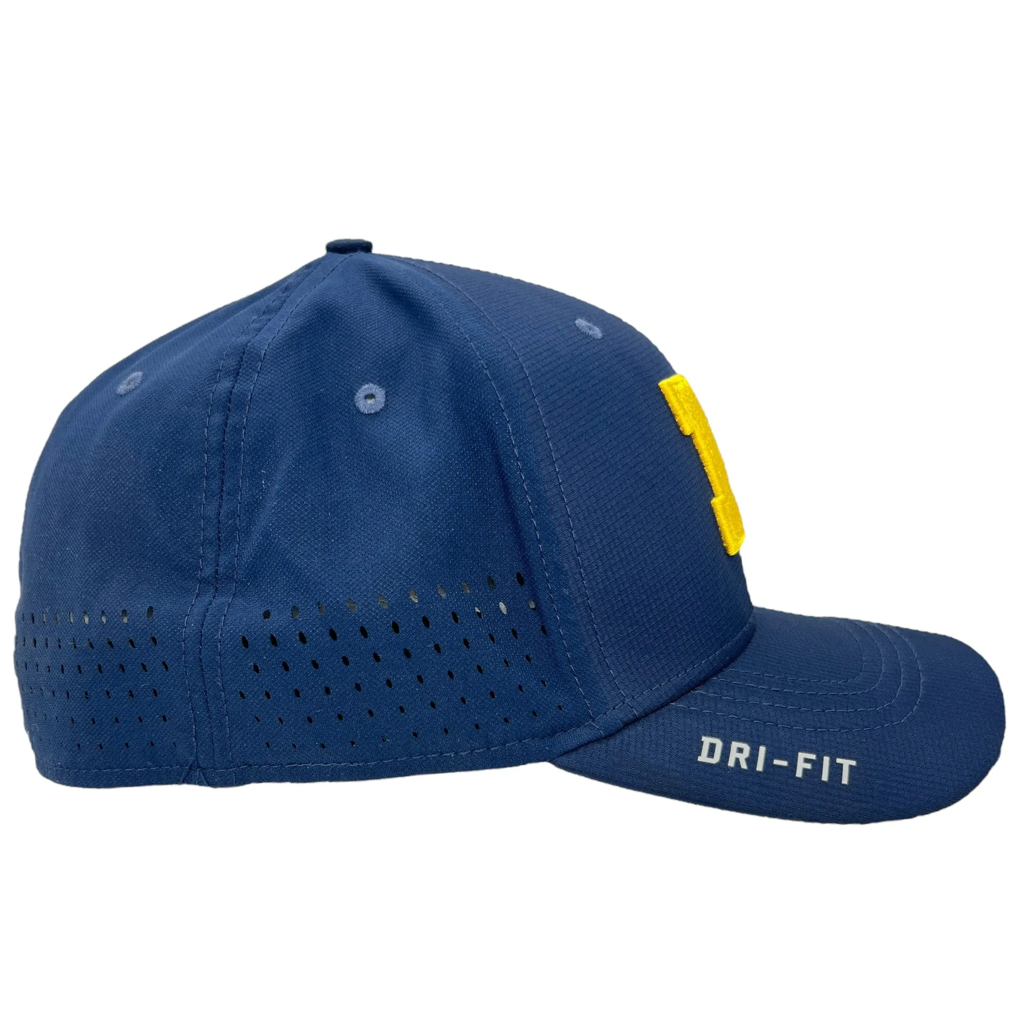 BASEBALL CAP Michigan Wolverines Jumpman - Navy & Yellow New w/Out Tags