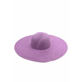 Beach Day Floppy Sun Hat - Lavender