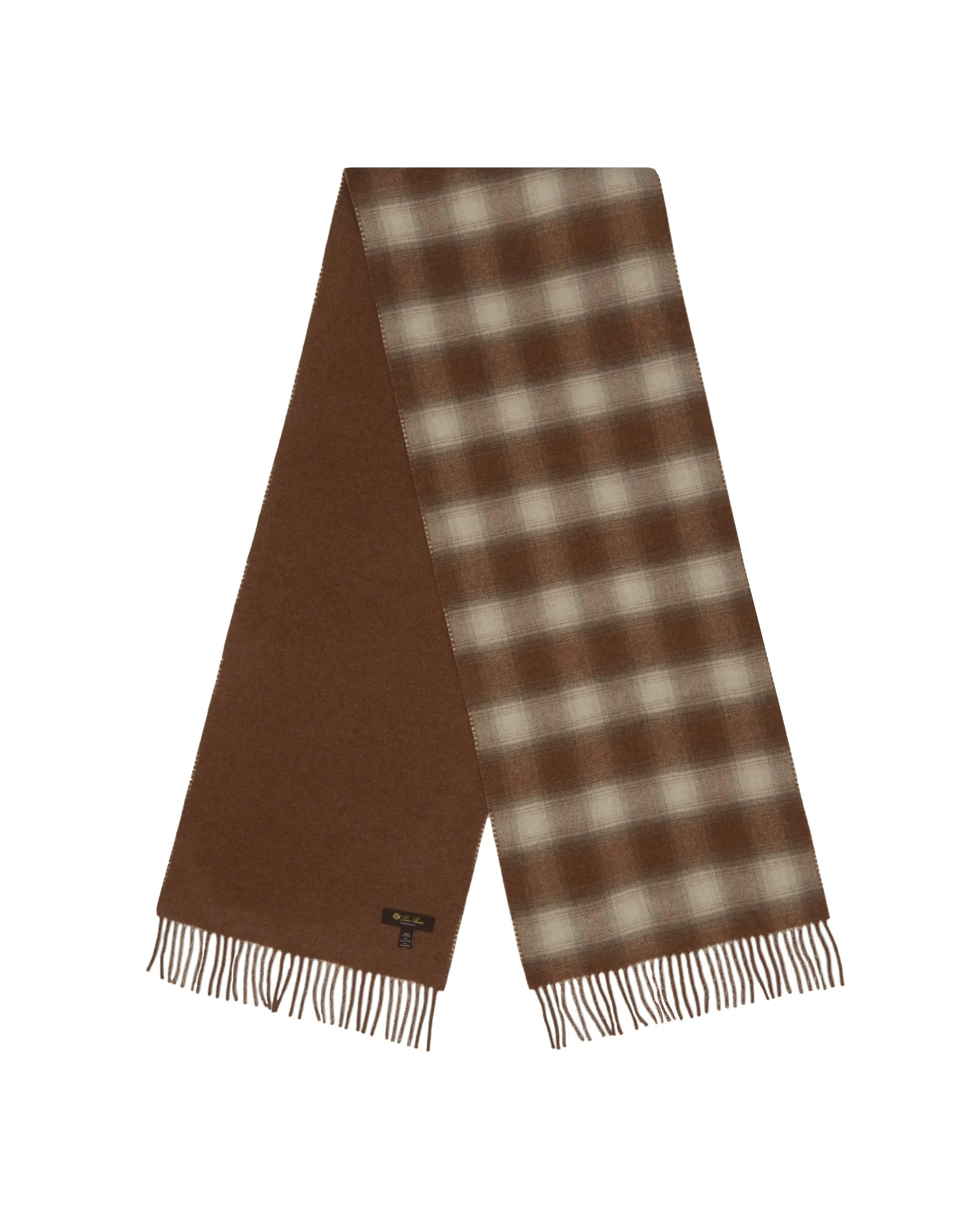 Beige Tartan Wish Scarf