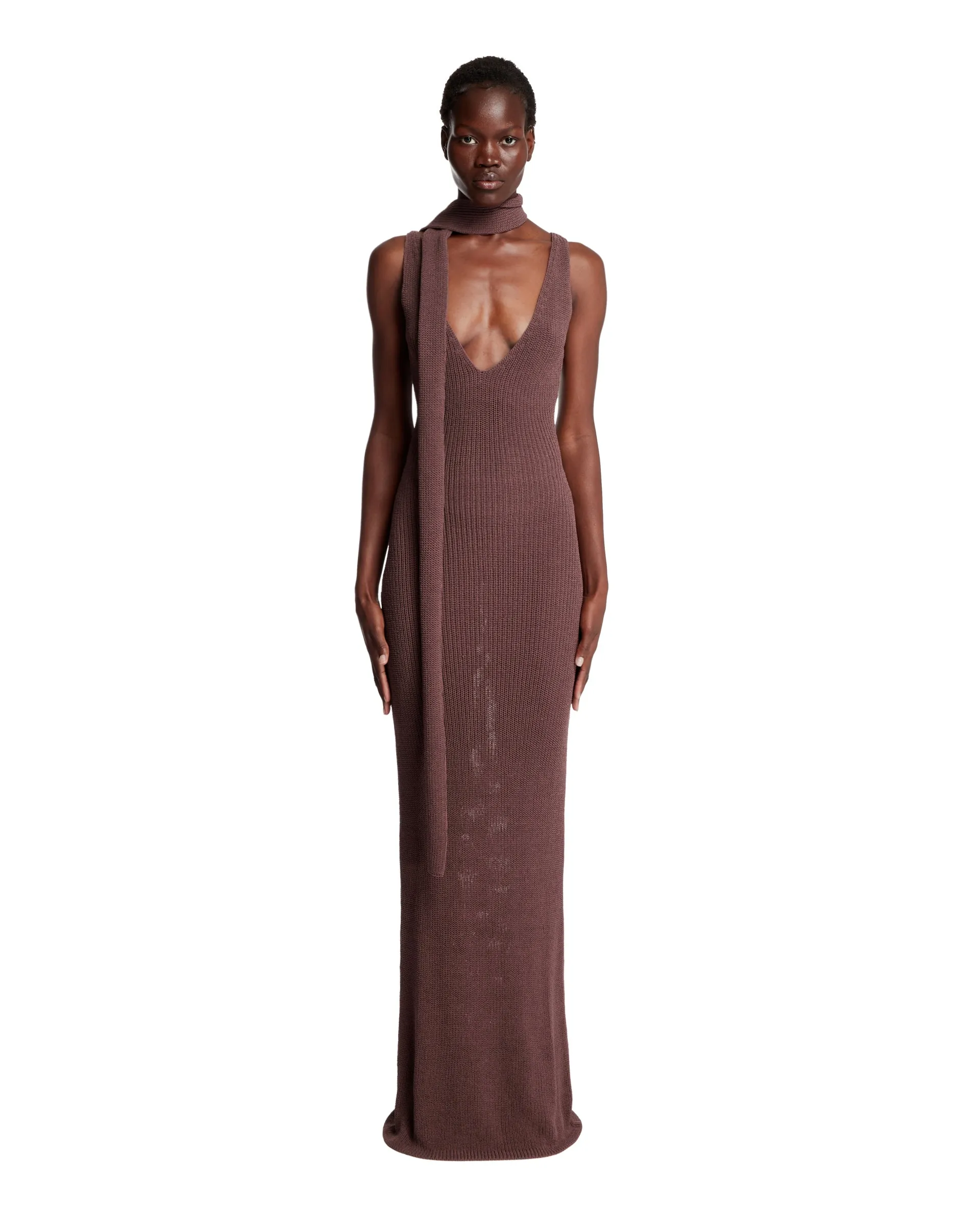 Beige Vega Maxi Dress