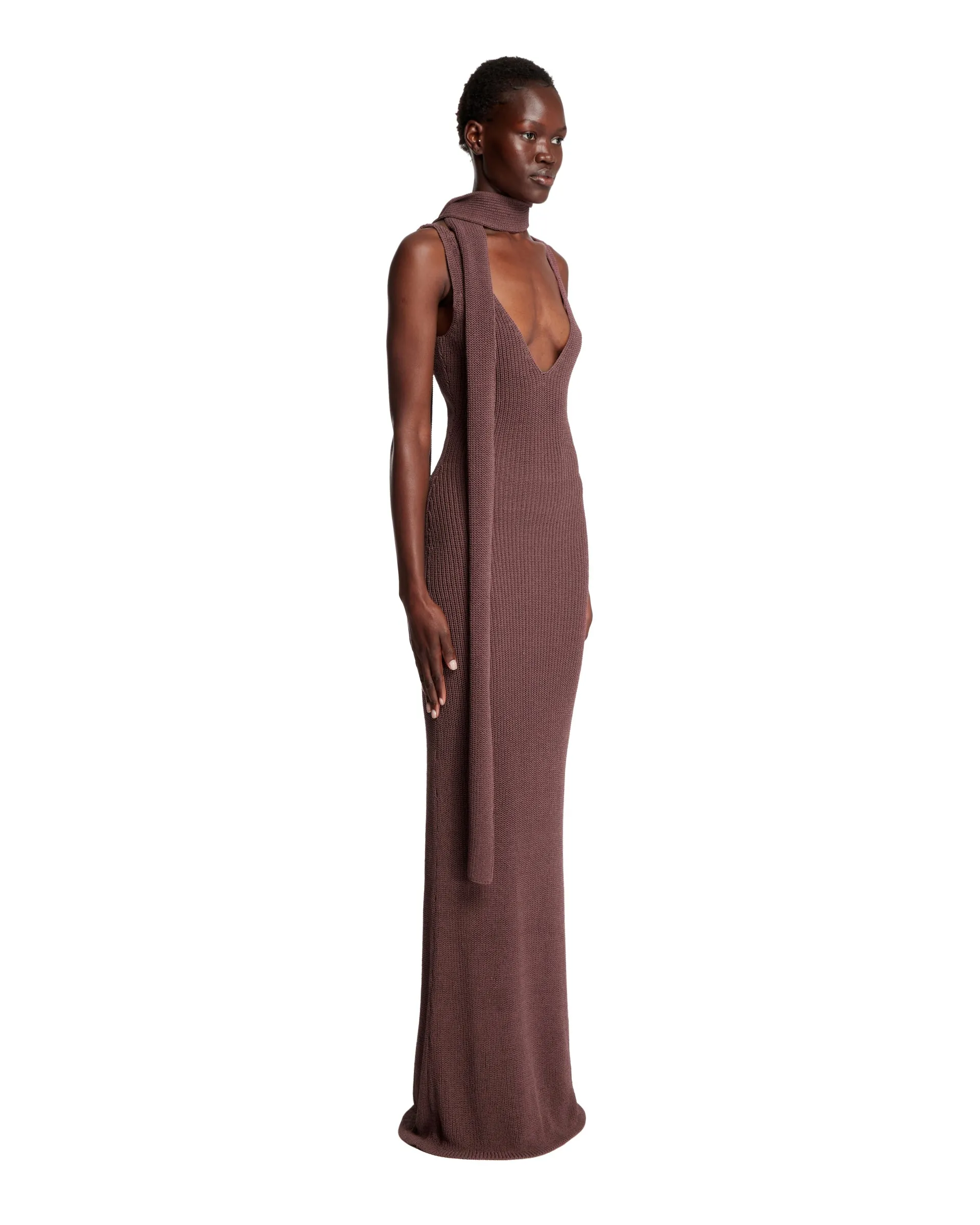 Beige Vega Maxi Dress