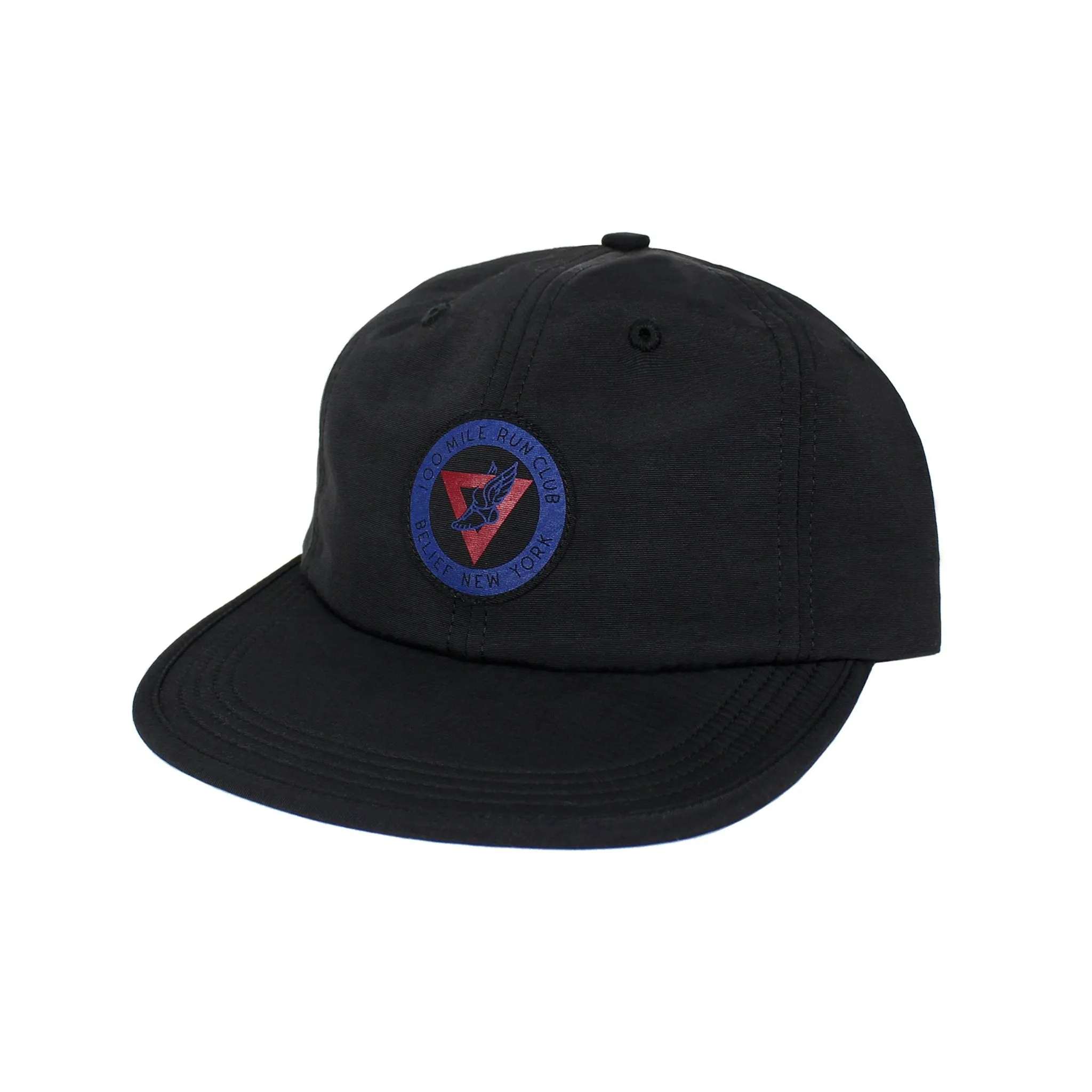 Belief NYC Run Club 6 Panel - Black