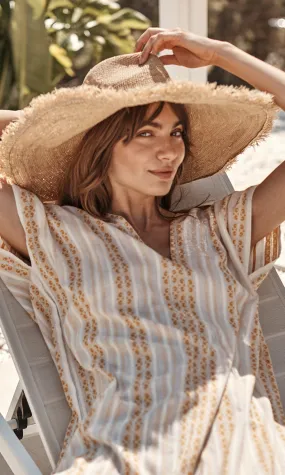 BEVERLY STRAW SUN HAT