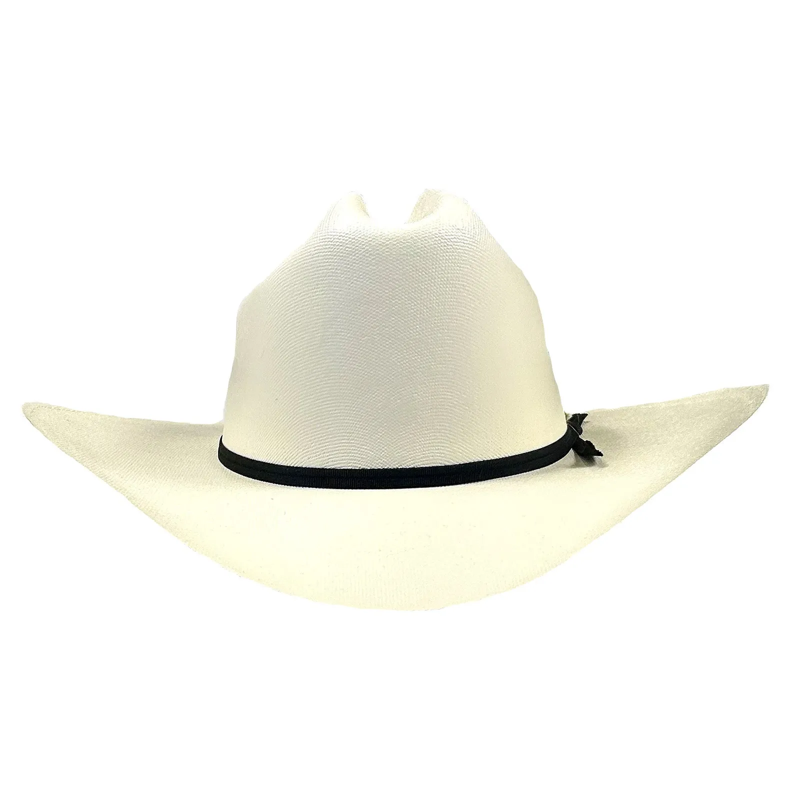 Blazing Sun Straw Western Cowboy Hat with Eyelets