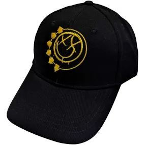 Blink 182 Unisex Baseball Cap - Yellow Six Arrow Smiley