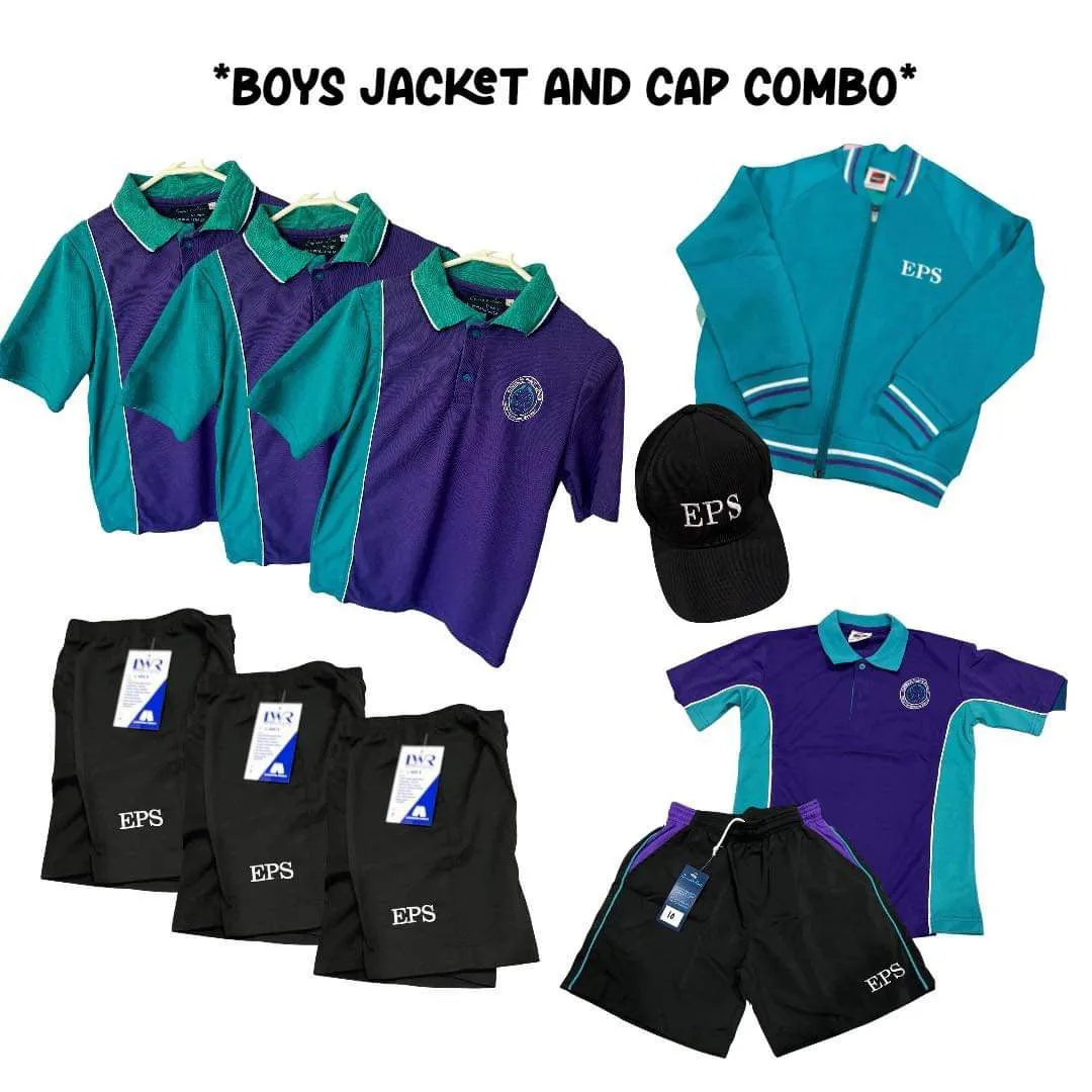 Boys Kindy Pack #4 Polos, Shorts, Sports Uniform, Cap and Jumper