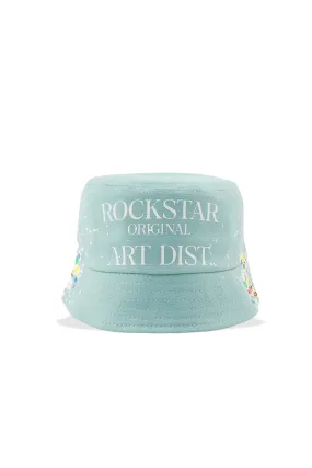 Boys Neppy Teal Bucket Hat