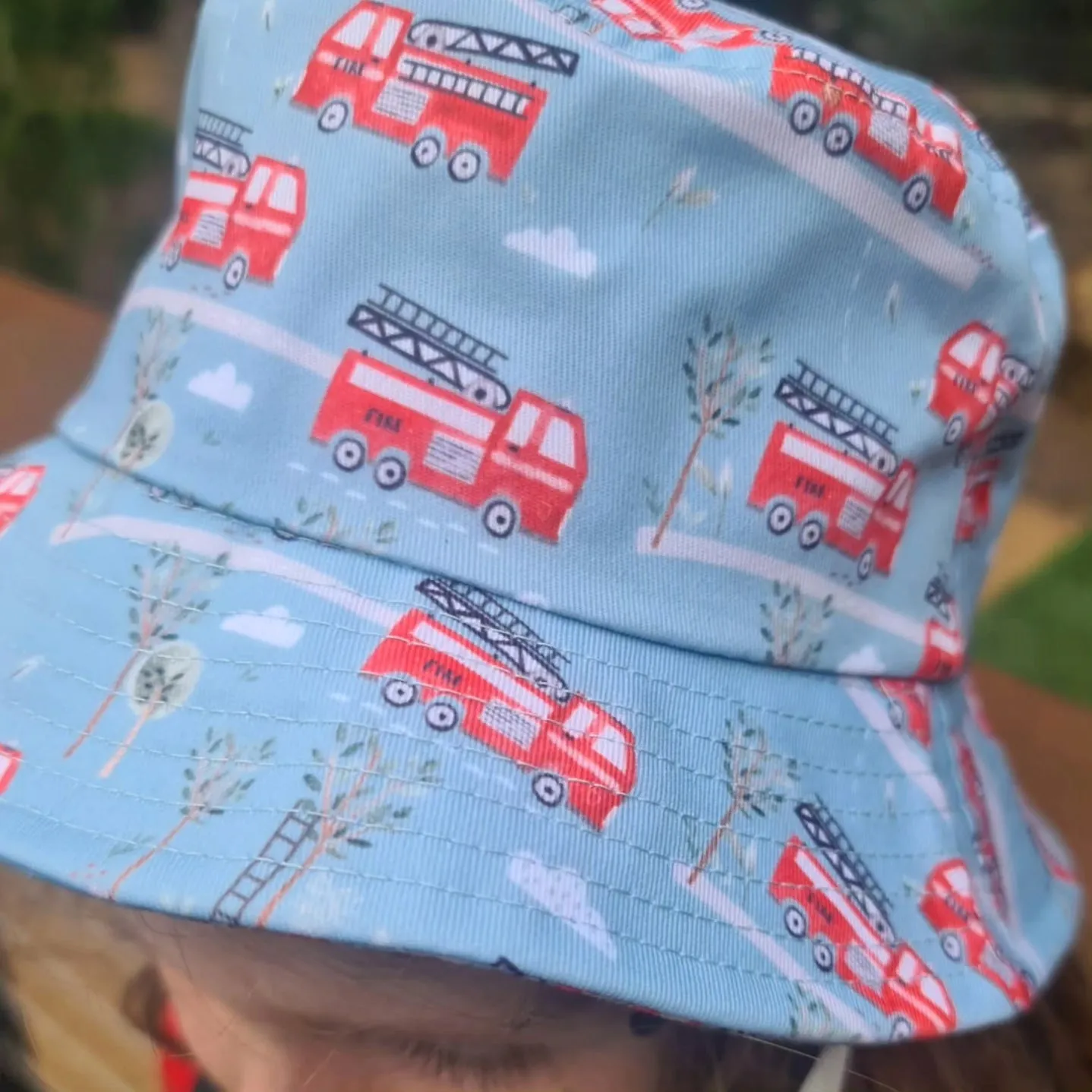 Bucket Hat - Fire Trucks