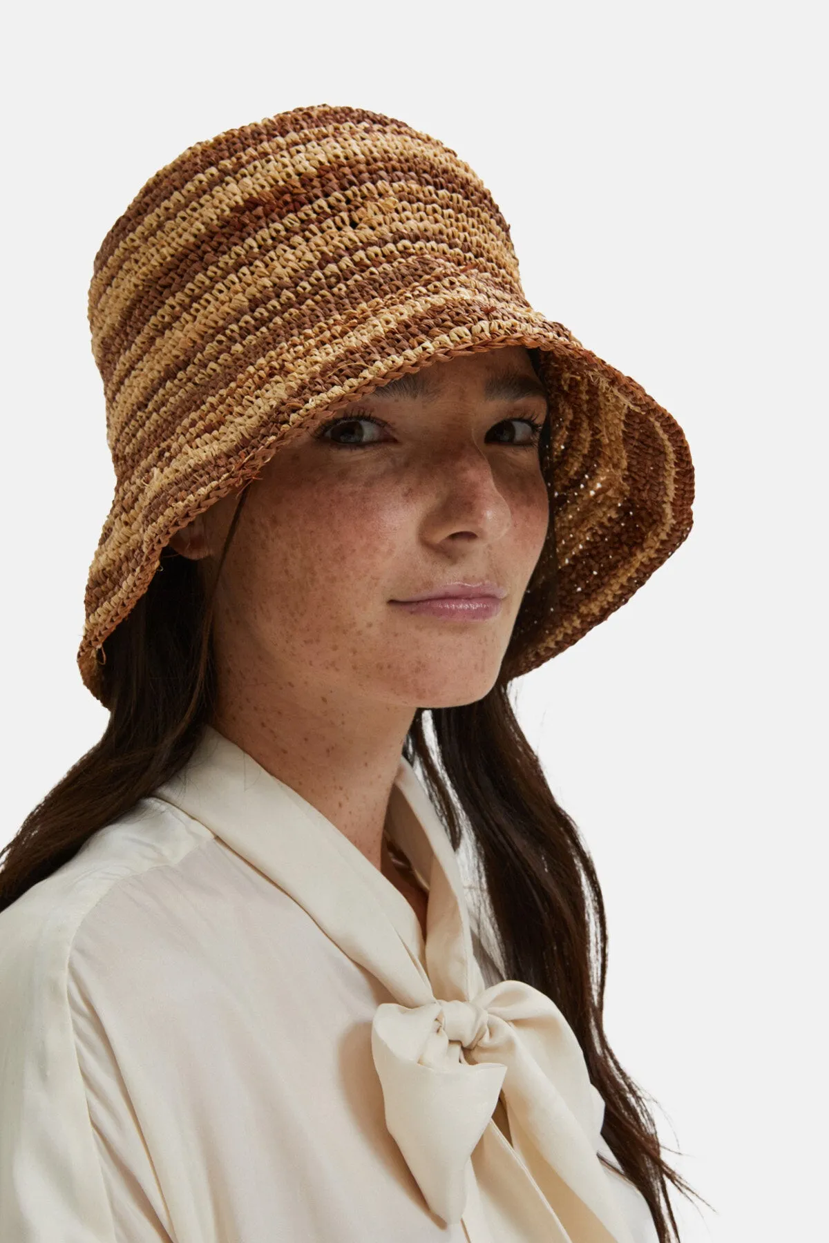 Bucket Hat Shack Rafia Crochet