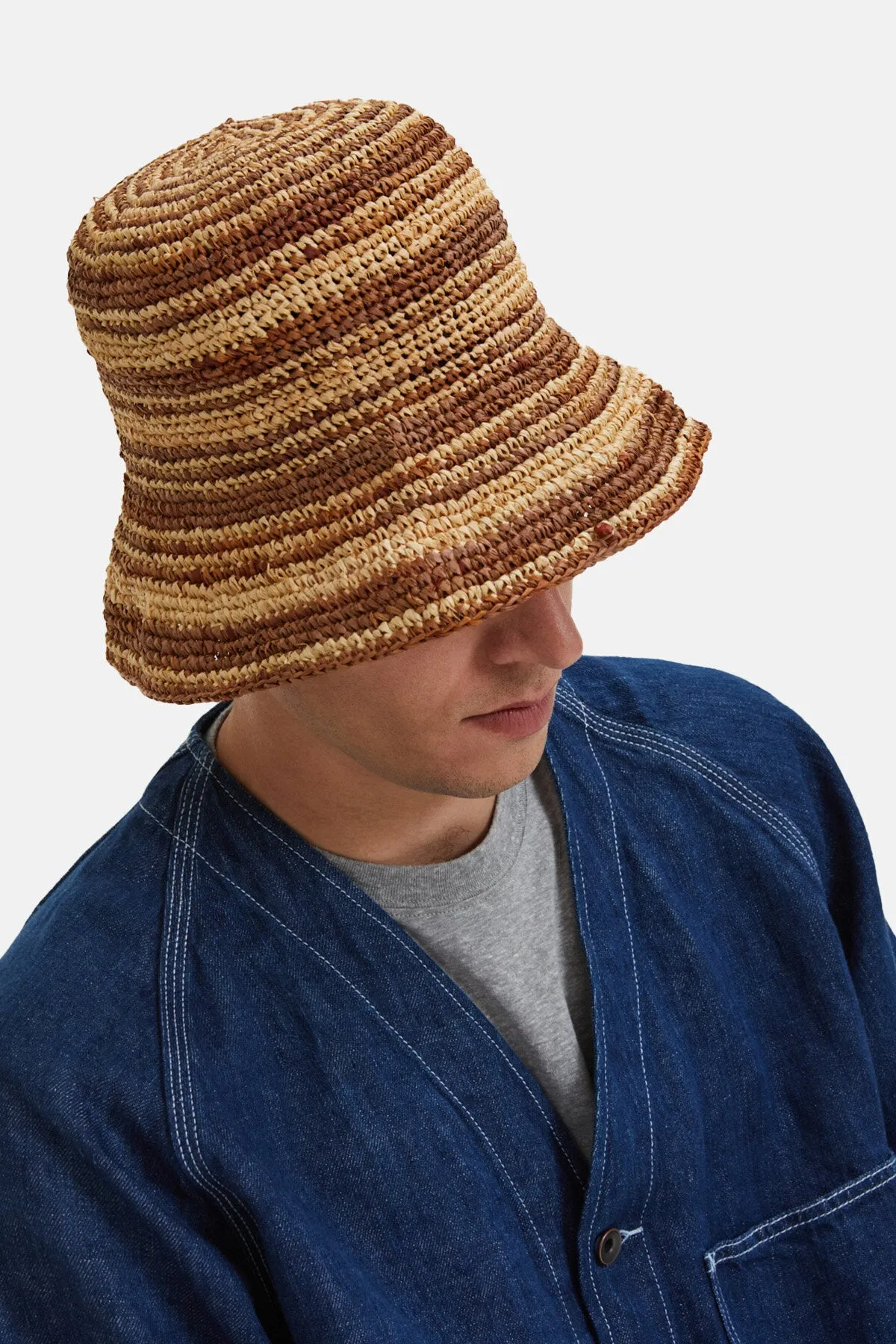 Bucket Hat Shack Rafia Crochet