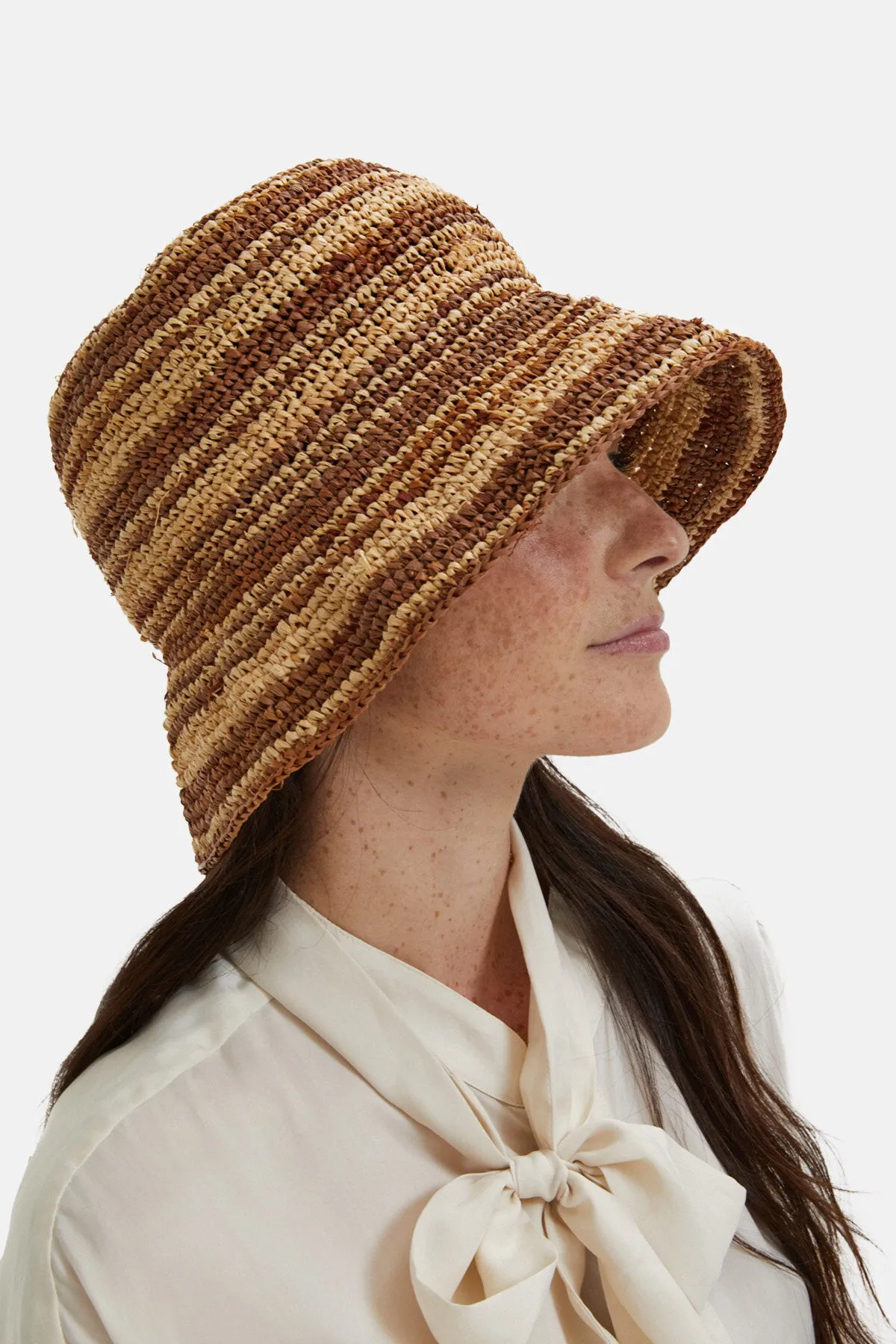 Bucket Hat Shack Rafia Crochet