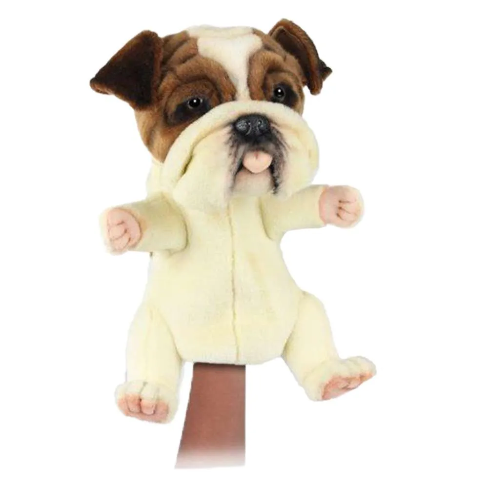 Bulldog Puppet