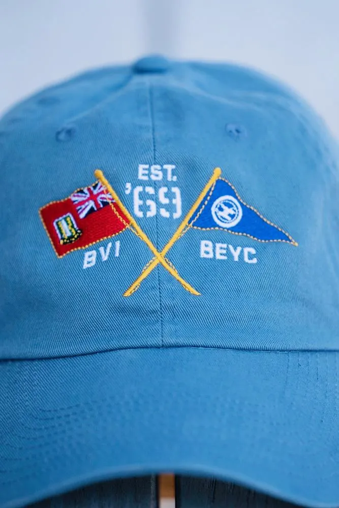 BVI & Bitter End Cross Flags Cap | Various Colors