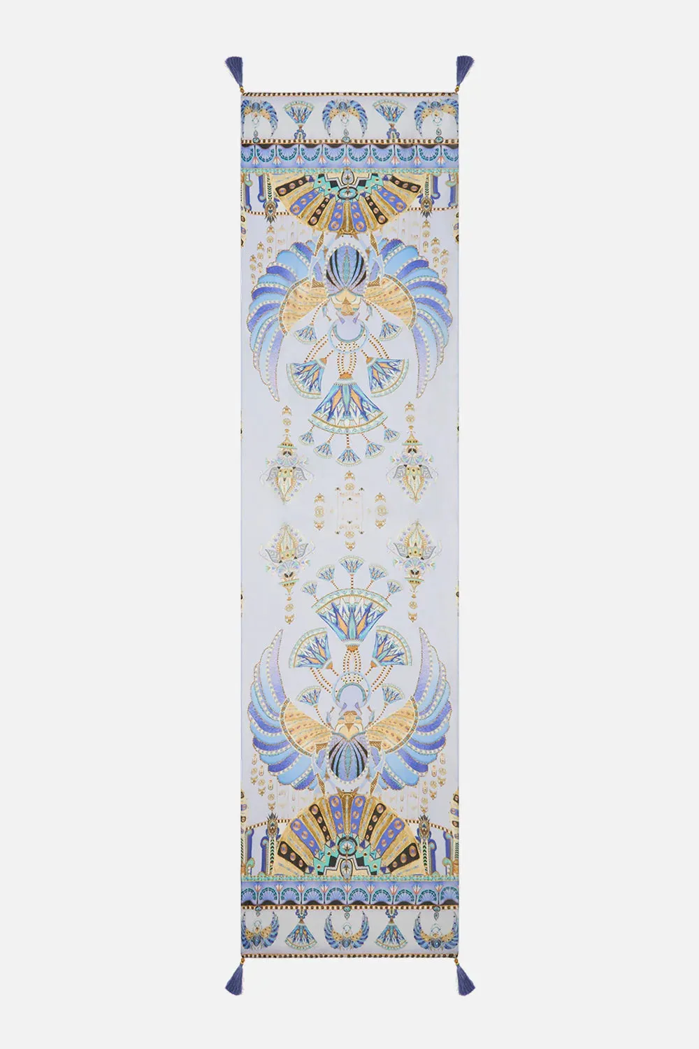 Camilla Long Scarf - Under Scarab Skies