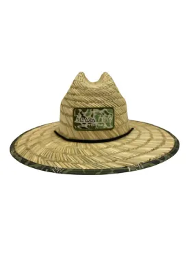 Camo Straw Hat