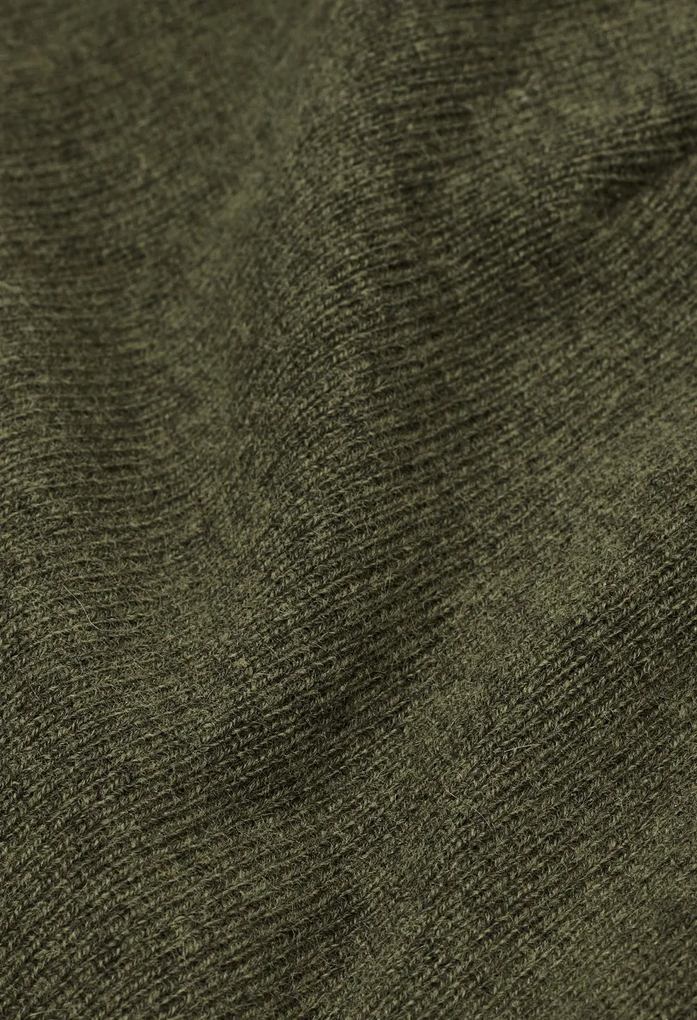 Cashmere Blend Surplus Beanie / Moss