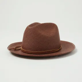 Chamula Brisa Forma Woven Panama Hat - Brown