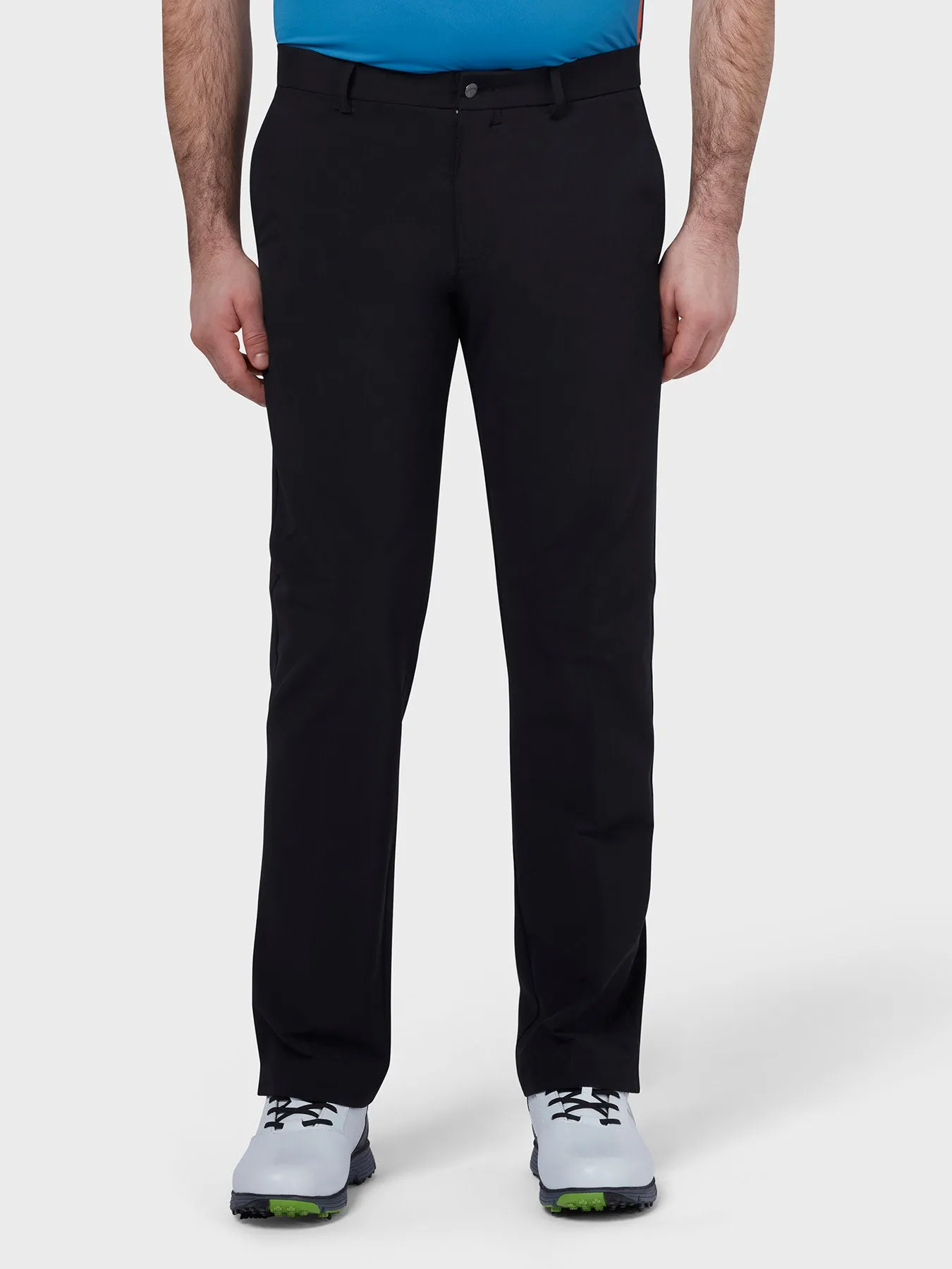 Chevron Tech Trouser In Caviar